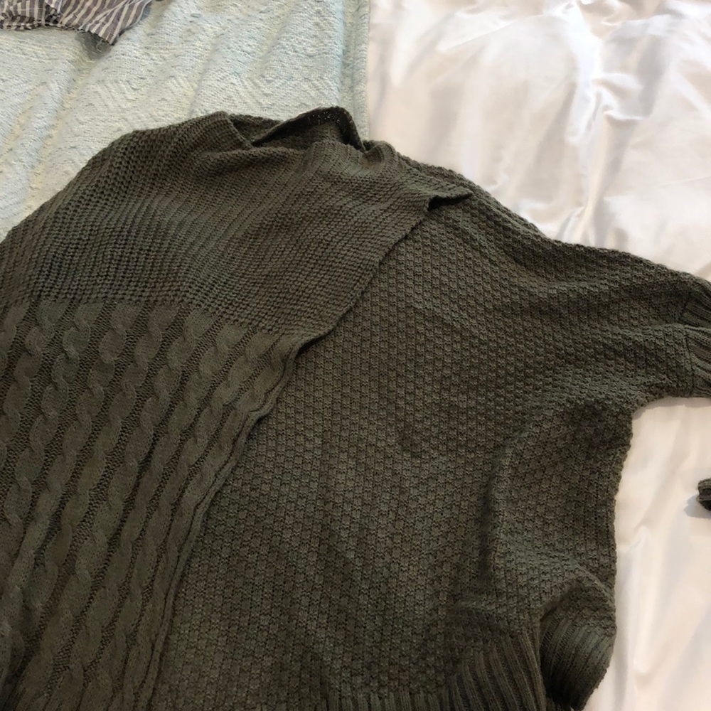 Green sweater
